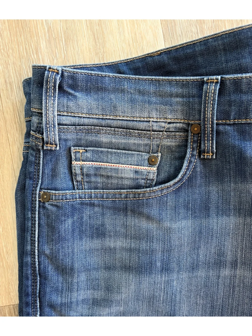 Mavi Myles Mid-Rise Straight Leg Medium Wash - Men’s 38/32